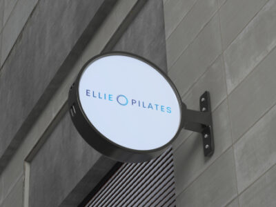 Ellie Pilates Street Sign